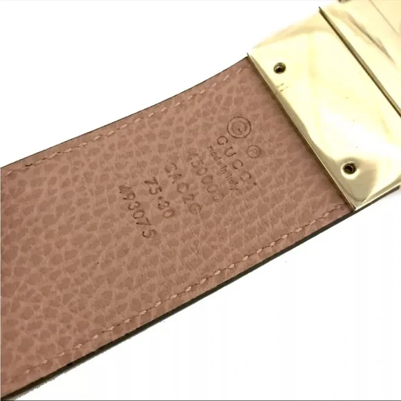SOLD‼️GUCCI GG Logo 75cm Women's Belt - Picture 7 of 13